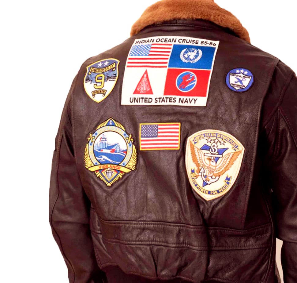 Tom Cruise Top Gun Movie-Inspired RAF Aviator Pilot Bomber Jacket