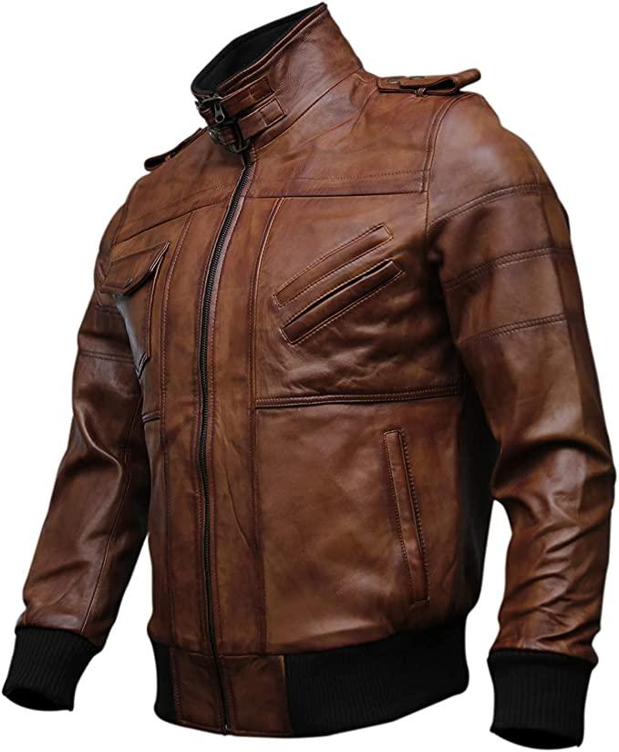 Pilot Bomber Jacket with Removable hood and multiple pockets